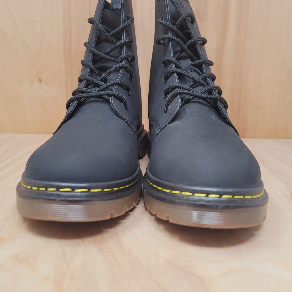 find. Women's Ankle Boots Size 9 M Black Combat Lace Up - Picture 5 of 12